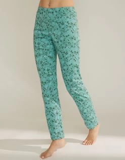 Pantalon De Pyjama Imprimé Fleurs -Boutique De Lingerie De Mode 703738 C00 zoomx vue4