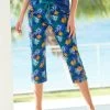 Pantacourt De Pyjama En Coton - Imprimé Tropical -Boutique De Lingerie De Mode 703755 C00 zoomx