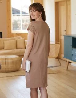 Chemise De Nuit Manches Courtes Motif "chat" -Boutique De Lingerie De Mode 703782 C01 zoomx vue4