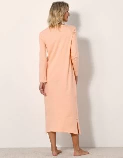 Chemise De Nuit Longue Manches Longues Unie 9 Chemise De Nuit Longue Manches Longues Unie -Boutique De Lingerie De Mode 703825 C00 zoomx vue3