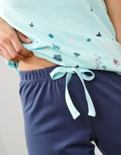 Tee-shirt Base Imprimée Bucolique - Manches Courtes -Boutique De Lingerie De Mode 703840 C00 zoomx vue4