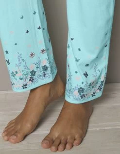 Pantalon Base Imprimée Bucolique - Coton Jersey -Boutique De Lingerie De Mode 703849 C02 zoom detailRFP