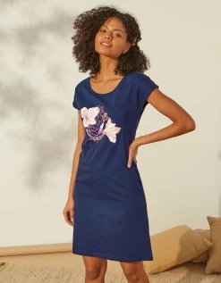 Chemise De Nuit Imprimé Fleuri - Lot De 2 -Boutique De Lingerie De Mode 703950 C01 zoomx vue6