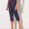 Pantacourt Imprimé étoiles - Jersey Coton -Boutique De Lingerie De Mode 703969 C01 zoomx