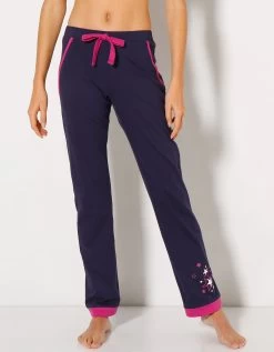 Pantalon Uni + étoiles - Jersey Coton