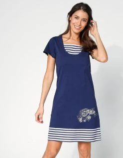 Chemise De Nuit Effet 2 En 1 -Boutique De Lingerie De Mode 703984 C02 zoomx vue4