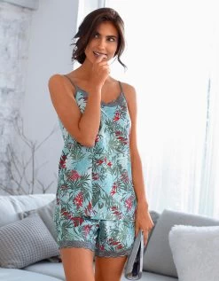 Pyjama Short Imprimé - Coton Modal