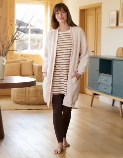 Gilet Long D'intérieur Maille Bouclette 10 Gilet Long D'intérieur Maille Bouclette -Boutique De Lingerie De Mode 704520 C01 zoomx vue3