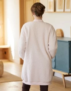 Gilet Long D'intérieur Maille Bouclette 13 Gilet Long D'intérieur Maille Bouclette -Boutique De Lingerie De Mode 704520 C01 zoomx vue6