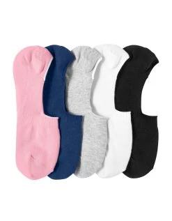 Chaussettes Invisibles Coton Fantaisie - Lot De 5 5 Chaussettes Invisibles Coton Fantaisie - Lot De 5 -Boutique De Lingerie De Mode 705287 C02 zoomx vue2