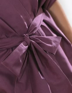 Kimono Uni Manches Courtes - Collection Upcycling -Boutique De Lingerie De Mode 706167 C01 zoomx vue4