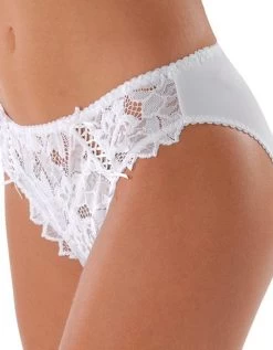 Slip Dentelle Unie Arum -Boutique De Lingerie De Mode 707308 C02 zoomx vue3