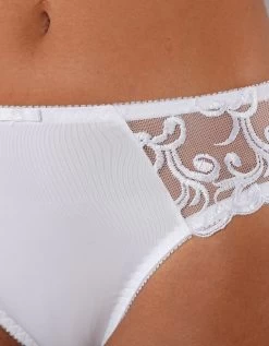 Culotte Microfibre Et Tulle Brodé Sienne - Lot De 2 -Boutique De Lingerie De Mode 707454 C06 zoomx vue3