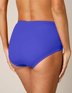 Gainette Ventre Plat Microfibre Tulle Brodé Sienne - Lot De 2 -Boutique De Lingerie De Mode 707455 C04 zoomx vue5