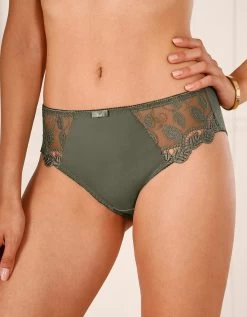 Culotte Microfibre Et Guipure Rima - Lot De 2