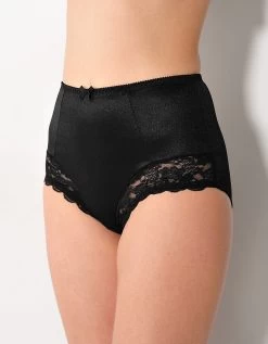 Gainette Maille Satinée Et Dentelle Avila - Lot De 2 -Boutique De Lingerie De Mode 707486 C01 zoomx vue5