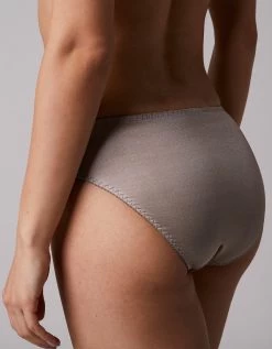 Culotte Maille Satinée Et Dentelle Salford - Lot De 2 -Boutique De Lingerie De Mode 707648 C05 zoomx vue4