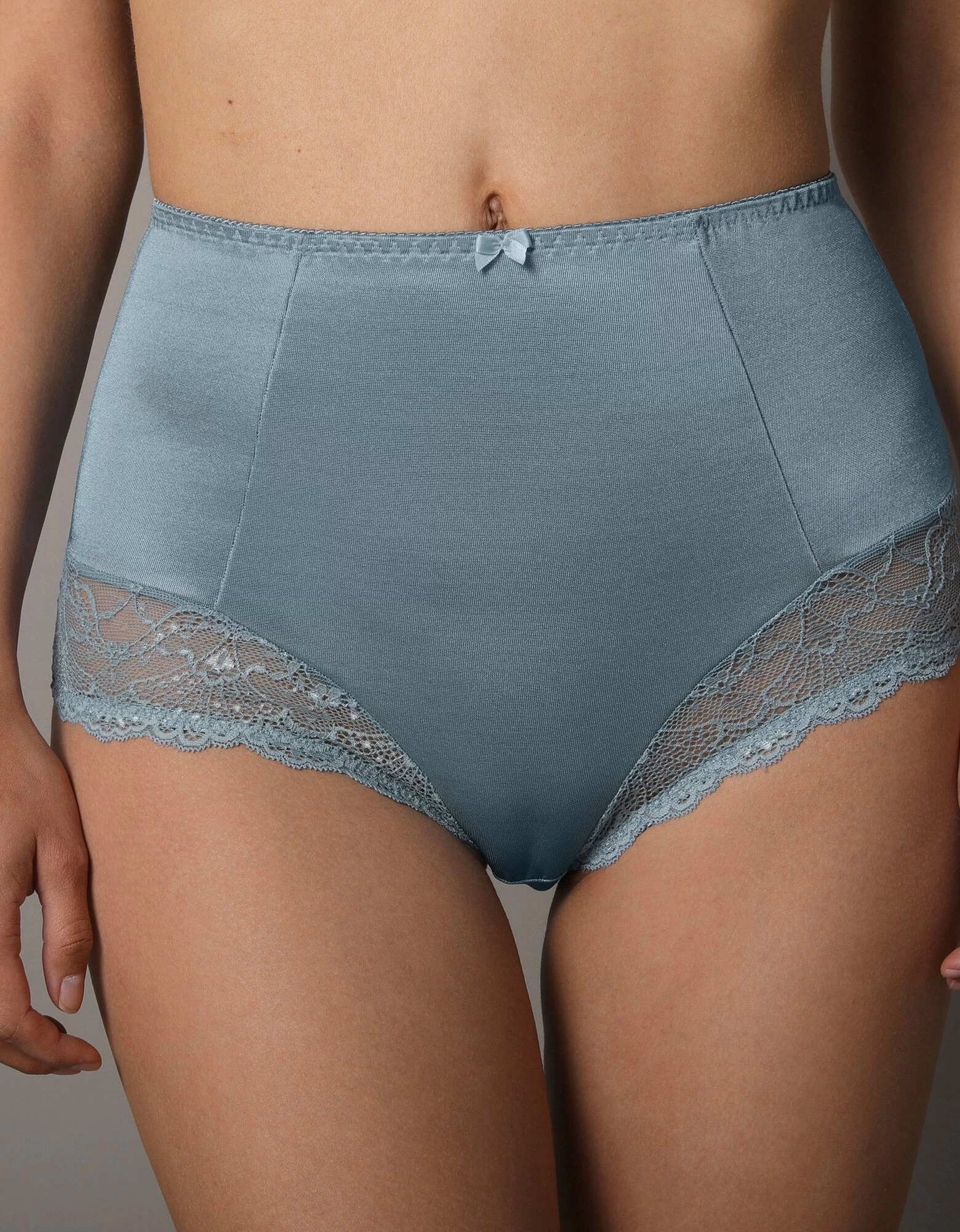 Gainette Maille Satinée Et Dentelle Salford - Lot De 2 3 Gainette Maille Satinée Et Dentelle Salford - Lot De 2