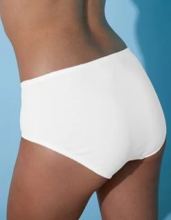 Culotte Maxi En Coton Ajouré - Lot De 2 -Boutique De Lingerie De Mode 707680 C02 zoomx vue3