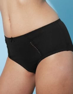 Culotte Maxi En Coton Ajouré - Lot De 2 -Boutique De Lingerie De Mode 707680 C02 zoomx vue4