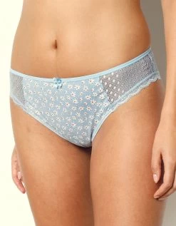 Culotte Midi Dentelle Coton Imprimé Tropea - Lot De 4
