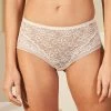 Culotte Haute Dentelle Et Plumetis Talara - Lot De 2