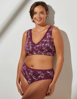 Culotte Forme Maxi En Coton Imprimé Fleuri "Capella"- Lot De 2 10 Culotte Forme Maxi En Coton Imprimé Fleuri "Capella"- Lot De 2 -Boutique De Lingerie De Mode 707874 C01 zoomx vue4