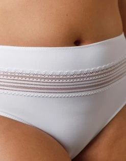 Culotte Haute Microfibre Effet Seconde Peau Albury - Lot De 2 -Boutique De Lingerie De Mode 707907 C01 zoomx vue4