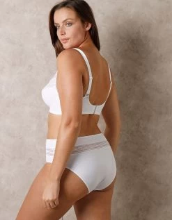 Culotte Haute Microfibre Effet Seconde Peau Albury - Lot De 2 -Boutique De Lingerie De Mode 707907 C01 zoomx vue6