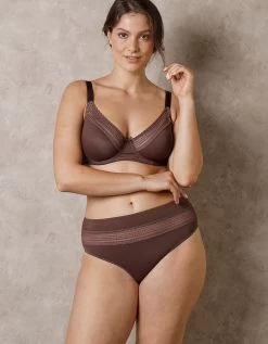 Culotte Haute Microfibre Effet Seconde Peau Albury - Lot De 2 9 Culotte Haute Microfibre Effet Seconde Peau Albury - Lot De 2 -Boutique De Lingerie De Mode 707907 C05 zoomx vue3