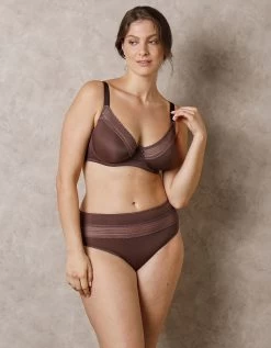 Culotte Haute Microfibre Effet Seconde Peau Albury - Lot De 2 11 Culotte Haute Microfibre Effet Seconde Peau Albury - Lot De 2 -Boutique De Lingerie De Mode 707907 C05 zoomx vue5